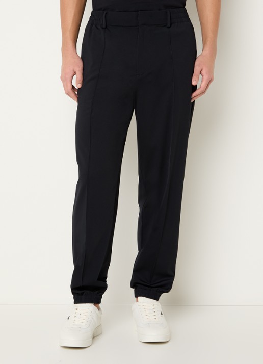 Armani Tapered fit broek met steekzakken