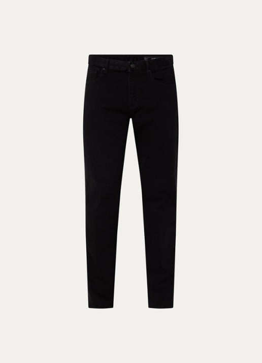 Armani Tapered fit jeans met gekleurde wassing