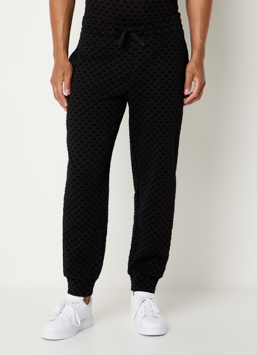 Armani Tapered fit joggingbroek met logo