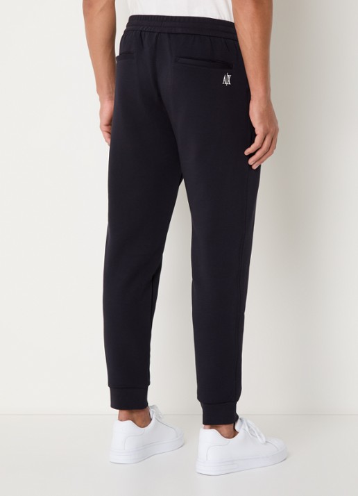 Armani Tapered fit joggingbroek met steekzakken - achterkant 3 donkerblauw