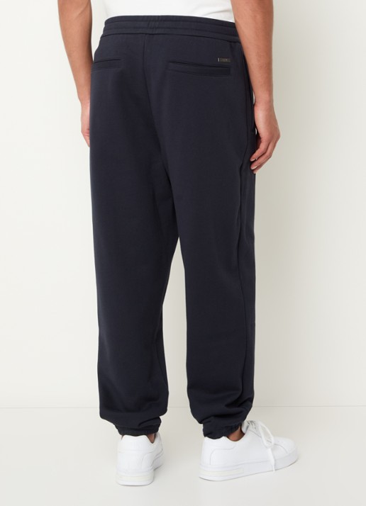 Armani Tapered fit joggingbroek met steekzakken - achterkant 3 donkerblauw