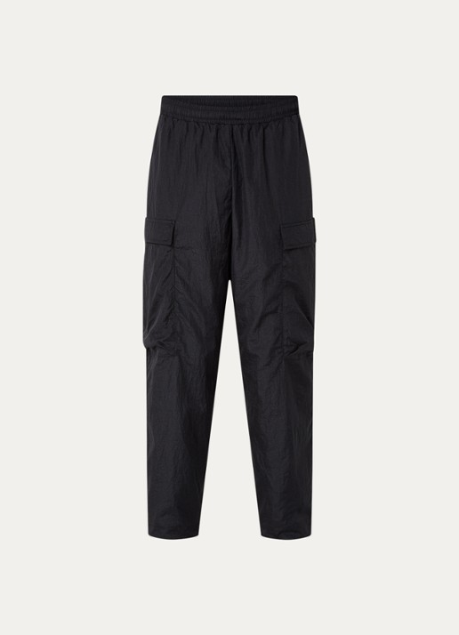Armani Tapered fit trackpants met logo en steekzakken