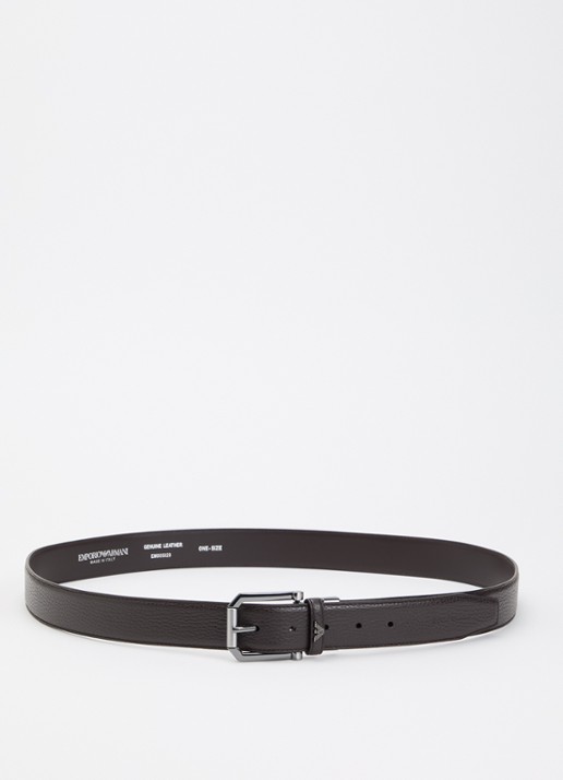 Armani Tongue riem van leer