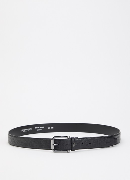 Armani Tongue riem van leer