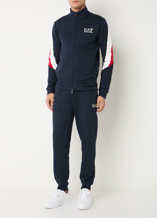 Armani Trainingspak met logo en steekzakken