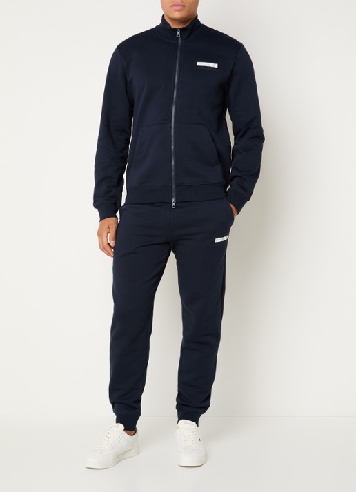 Armani Trainingspak met logo en steekzakken