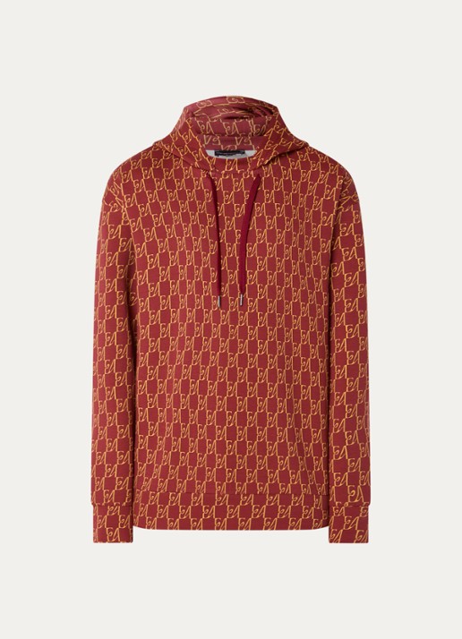 Armani Trainingspak met logo en steekzakken - voorkant zwart