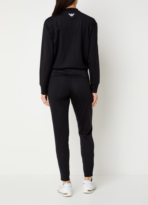 Armani Trainingspak met logo - achterkant zwart