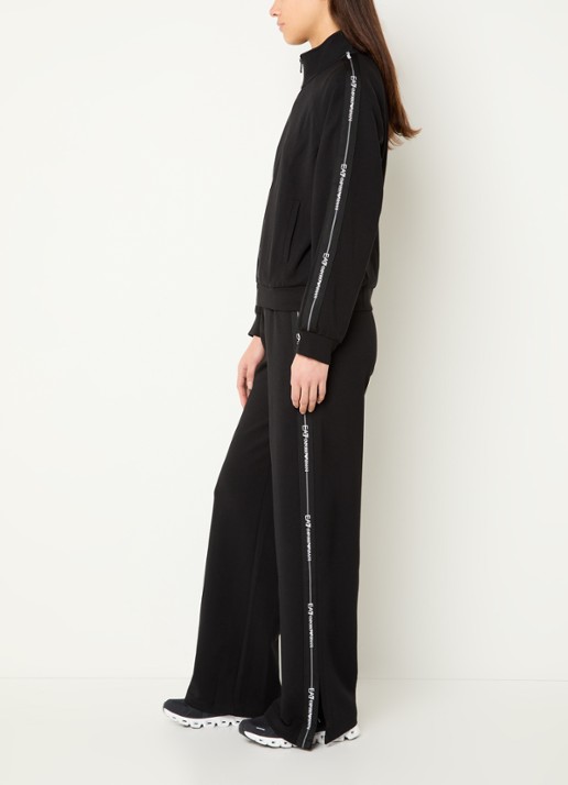 Armani Trainingspak met logoband - voorkant 3 zwart