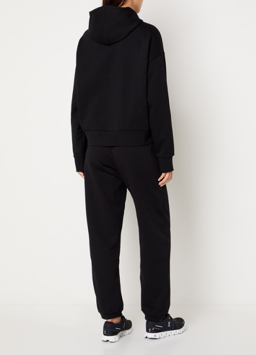 Armani Trainingspak met logoprint en steekzakken - achterkant 5 zwart