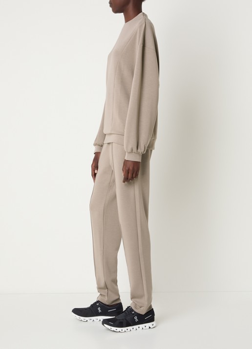Armani Trainingspak met steekzakken - voorkant 2 beige