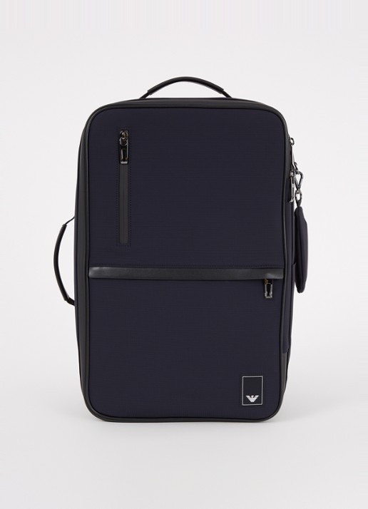 Armani Travel Essentials rugzak met logo
