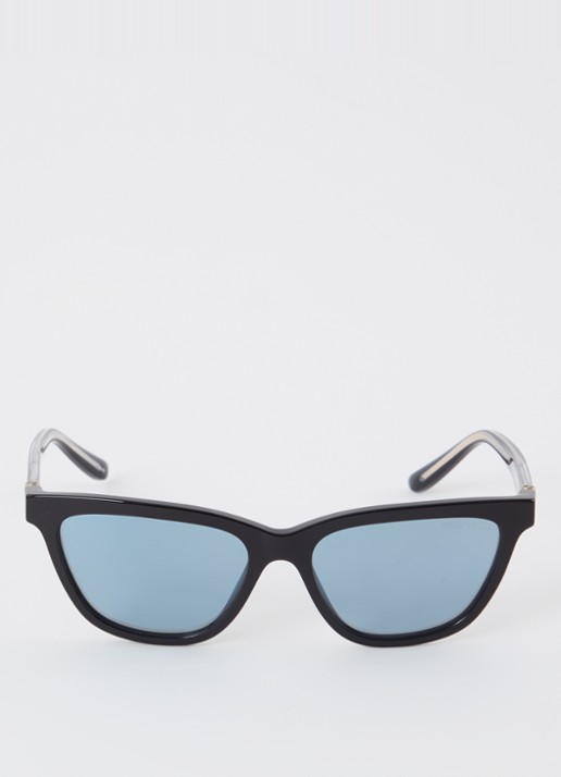 Armani Wayfarer zonnebril AR8221 - detail 3 zwart