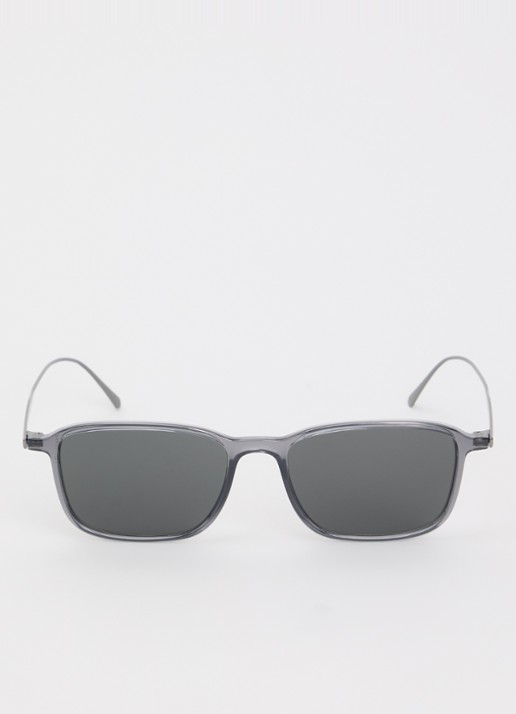 Armani Wayfarer zonnebril AR8264U - detail grijs