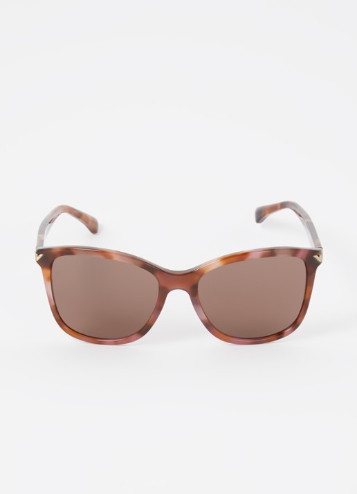 Armani Wayfarer zonnebril EA4060 - detail 2 bruin