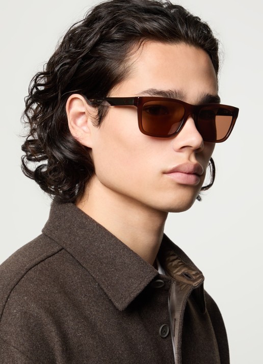 Armani Wayfarer zonnebril EA4224 - voorkant 5 bruin