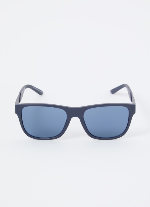Armani Wayfarer zonnebril EA4243 - detail donkerblauw