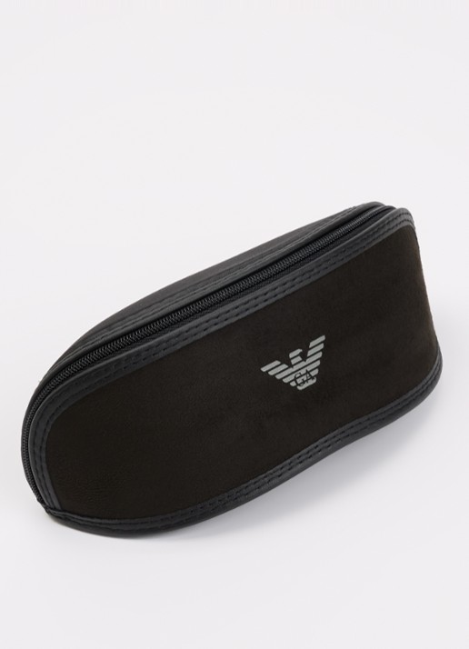 Armani Wayfarer zonnebril EA4260 - detail 3 donkerblauw