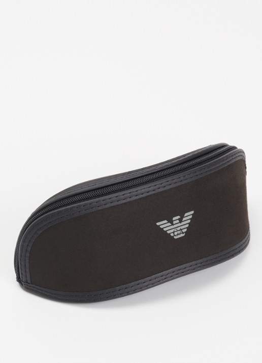 Armani Wayfarer zonnebril EA4277U - detail 3 zwart