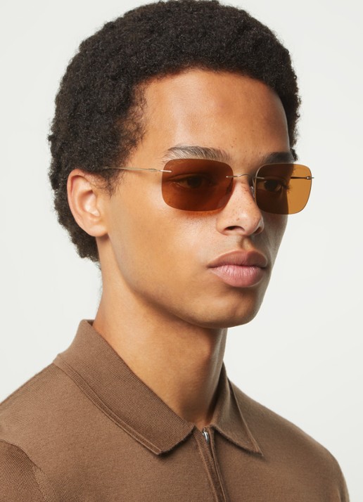 Armani Zonnebril AR1512M - voorkant 5 goud