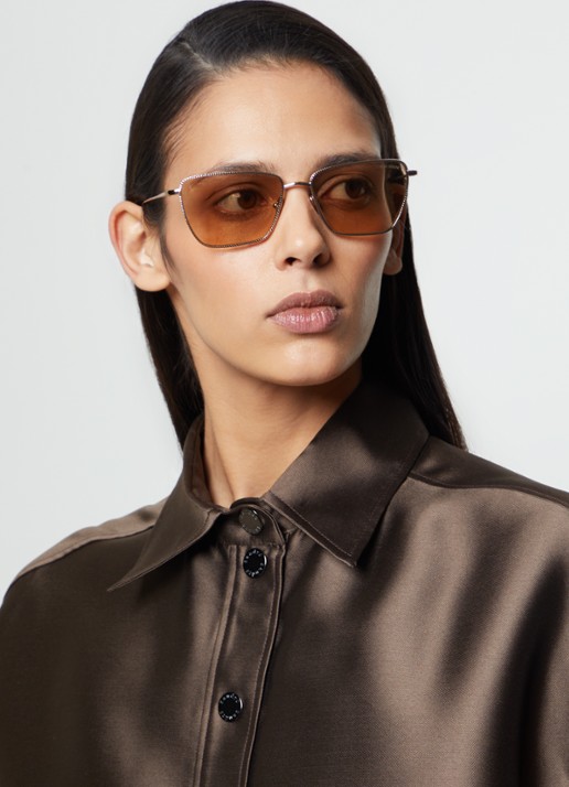Armani Zonnebril AR6153 - voorkant 5 goud