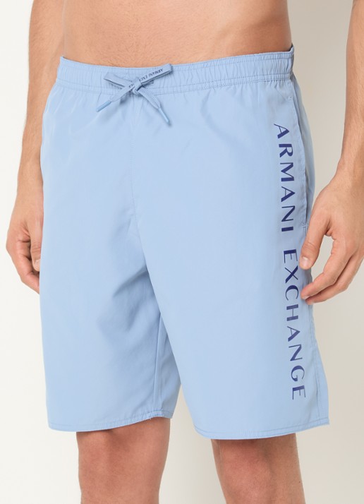 Armani Zwemshort met logo en steekzakken