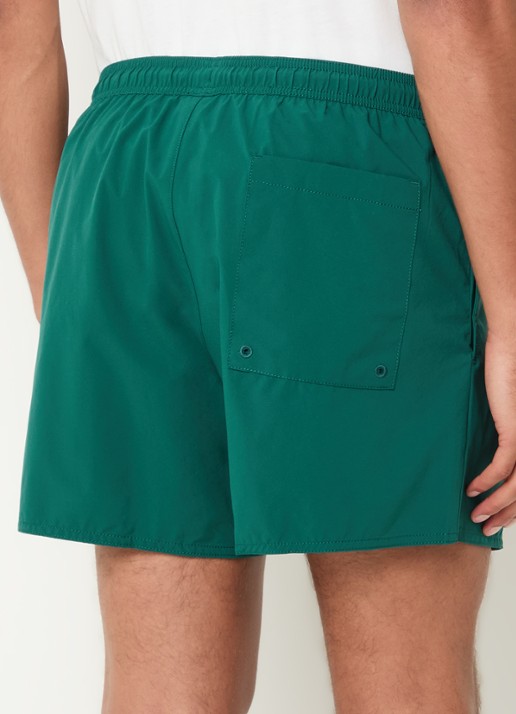 Armani Zwemshorts met logo en steekzakken - achterkant 2 donkergroen