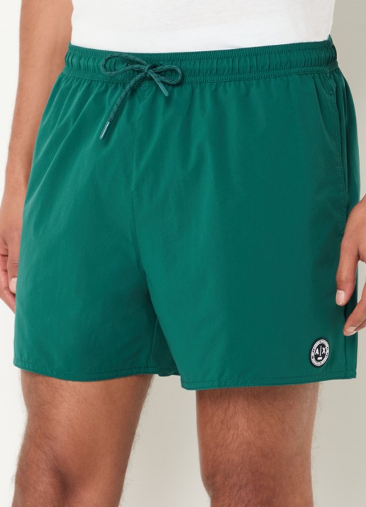 Armani Zwemshorts met logo en steekzakken