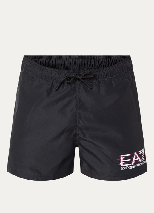Armani Zwemshorts met logo en steekzakken