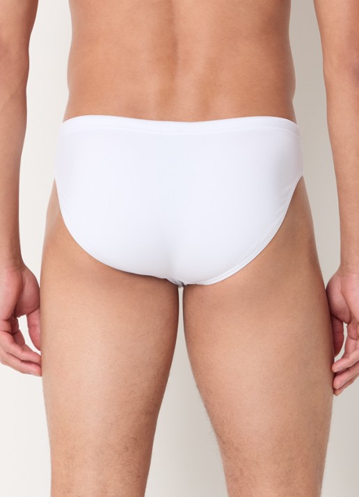 Armani Zwemslip met logo - achterkant wit