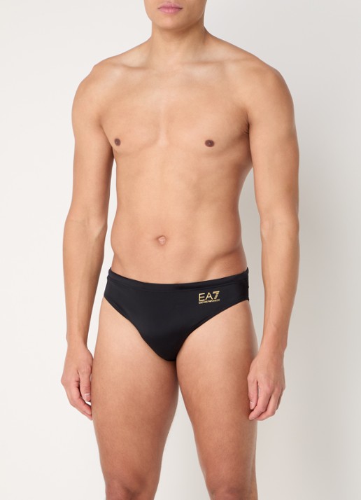 Armani Zwemslip met logo - voorkant 3 zwart
