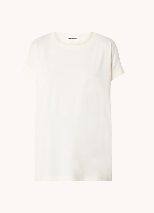 ARMEDANGELS T-shirt van katoen met logoborduring
