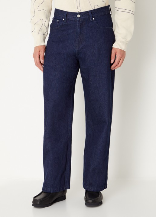 Arte Antwerp Circle Logo tapered fit jeans met gekleurde wassing
