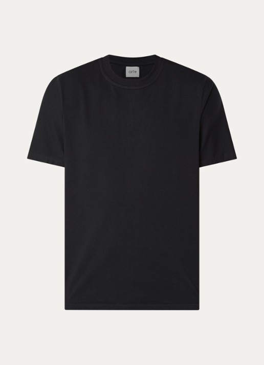 Arte Antwerp Emblem T-shirt met backprint - voorkant 3 zwart