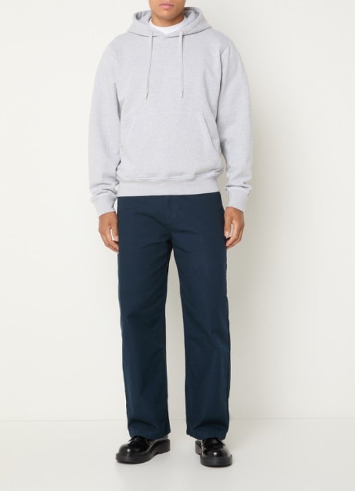 Arte Antwerp Hoodie met backprint  - voorkant 4 grijs