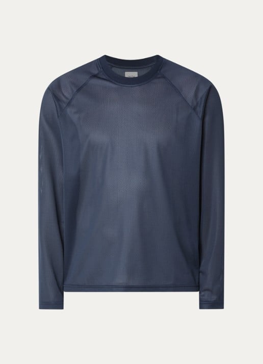 Arte Antwerp Longsleeve met backprint - voorkant 2 donkerblauw