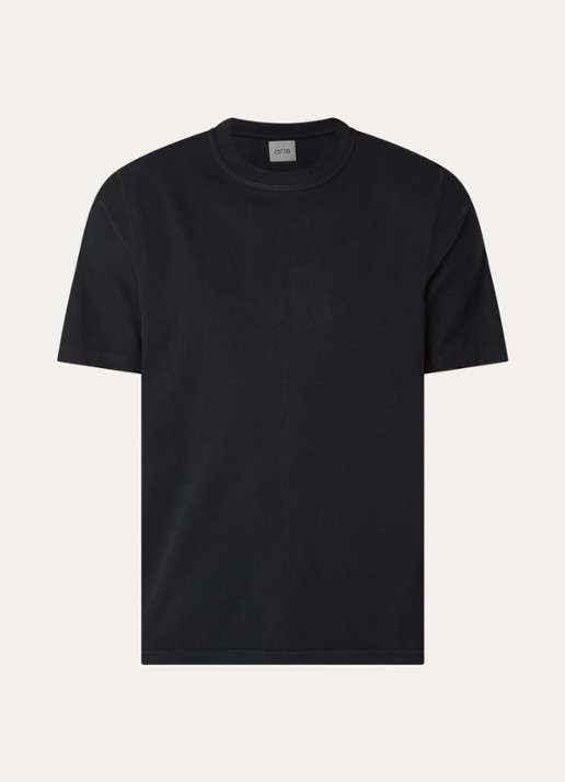 Arte Antwerp Presents T-shirt met backprint - voorkant zwart