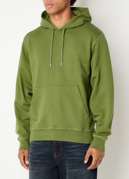 Arte Antwerp Receipt hoodie met backprint - achterkant 5 groen