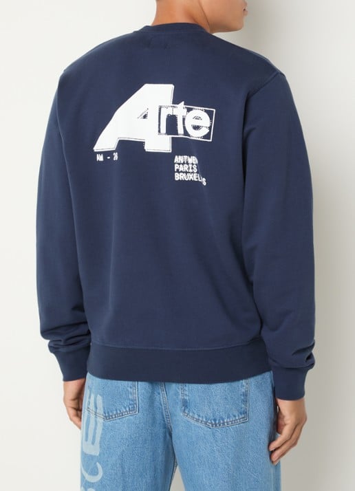 Arte Antwerp Receipt sweater met backprint