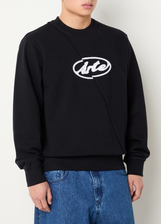 Arte Antwerp Sweater met logoborduring