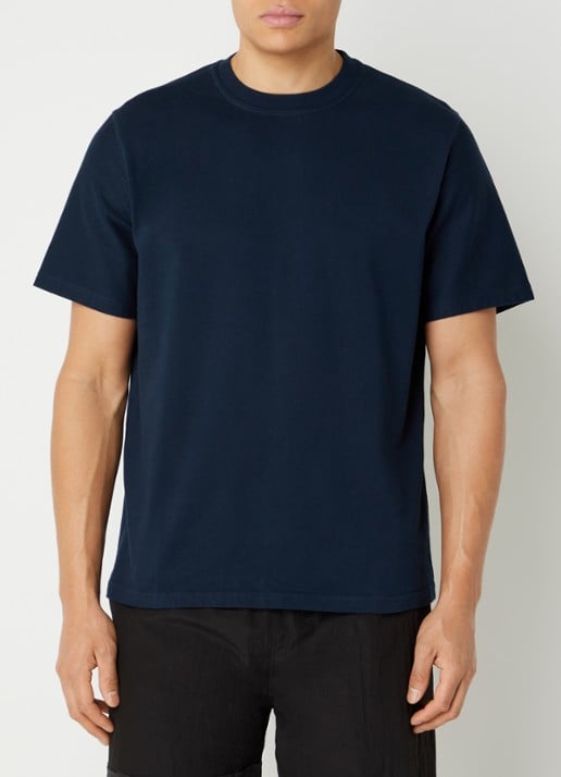 Arte Antwerp T-shirt met backprint - achterkant 2 blauw