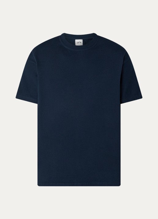Arte Antwerp T-shirt met backprint - voorkant 3 blauw