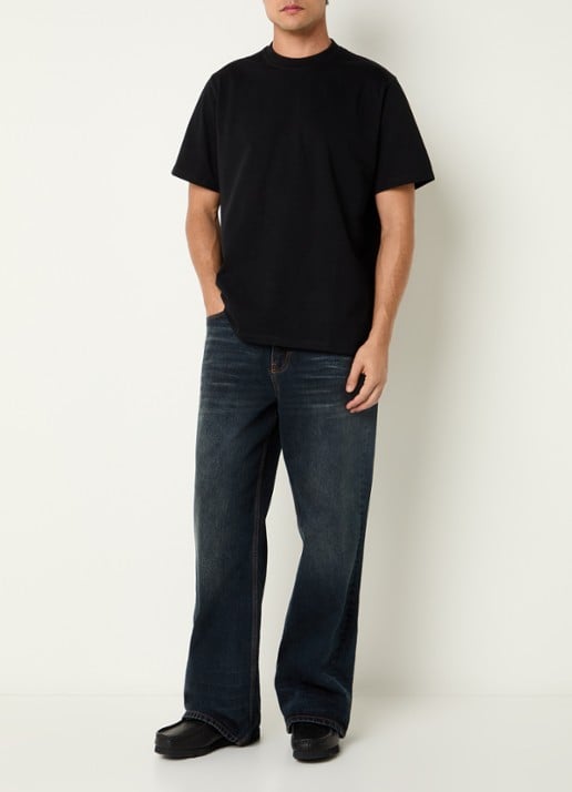 Arte Antwerp T-shirt met backprint - voorkant 3 zwart