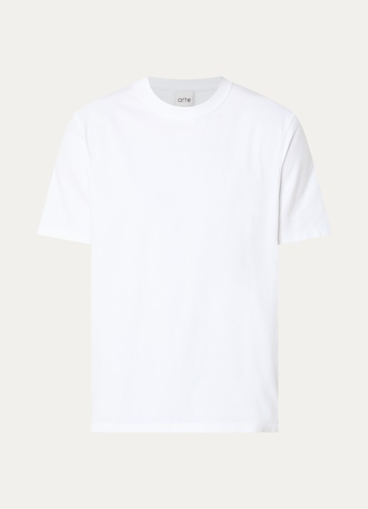 Arte Antwerp T-shirt met backprint - voorkant 3 wit