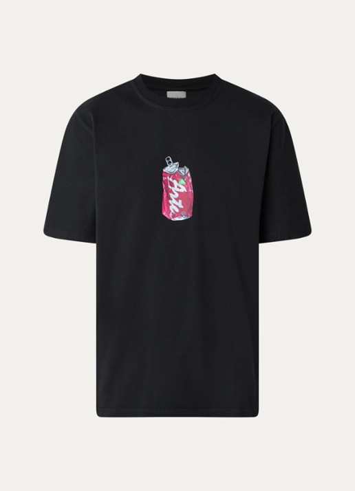 Arte Antwerp T-shirt met print - voorkant 3 zwart