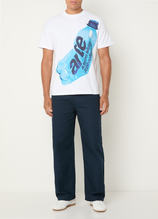 Arte Antwerp T-shirt met print - voorkant 2 wit