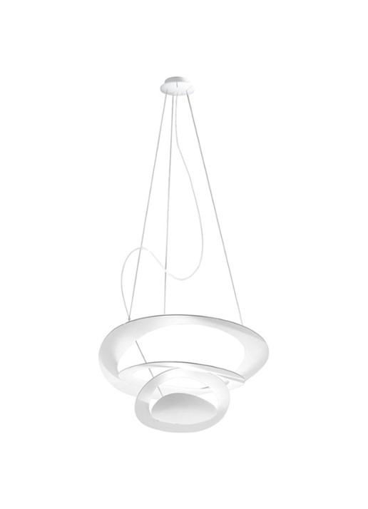 Artemide Pirce Micro Sospensione hanglamp LED - voorkant wit