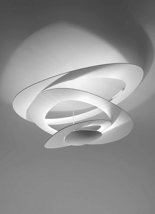 Artemide Pirce Mini Soffitto plafondlamp LED 3000K 78 x 72 x 38 cm - voorkant 2 goud