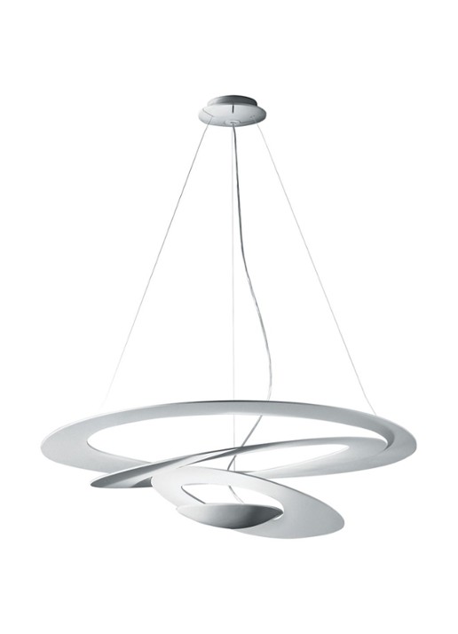 Artemide Pirce Mini Sospensione hanglamp LED 58 x 67 x 69 cm - voorkant wit