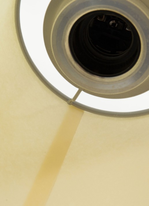 Artemide Tolomeo Mega Terra vloerlamp LED met toetsdimmer aluminium - detail 3 creme